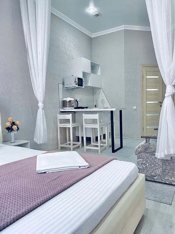 Квартира Квартира Студия Сирень возле городского парка — Горячий Ключ