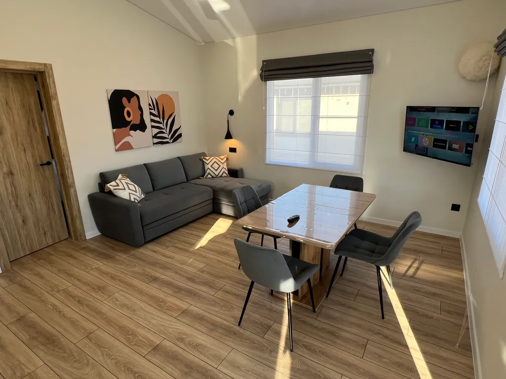 Уютный дом с банным чаном и видом на горы