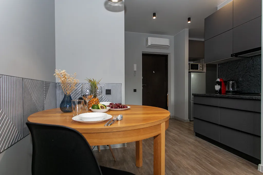 Квартира-комфорт с кондиционером и кофемашиной у Санитас и Технопарка