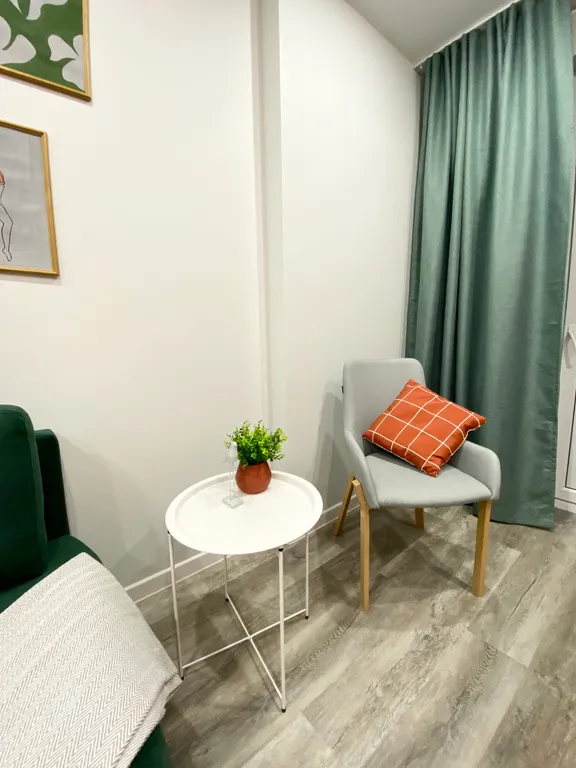 Скандинавская квартира с панорамным видом на город