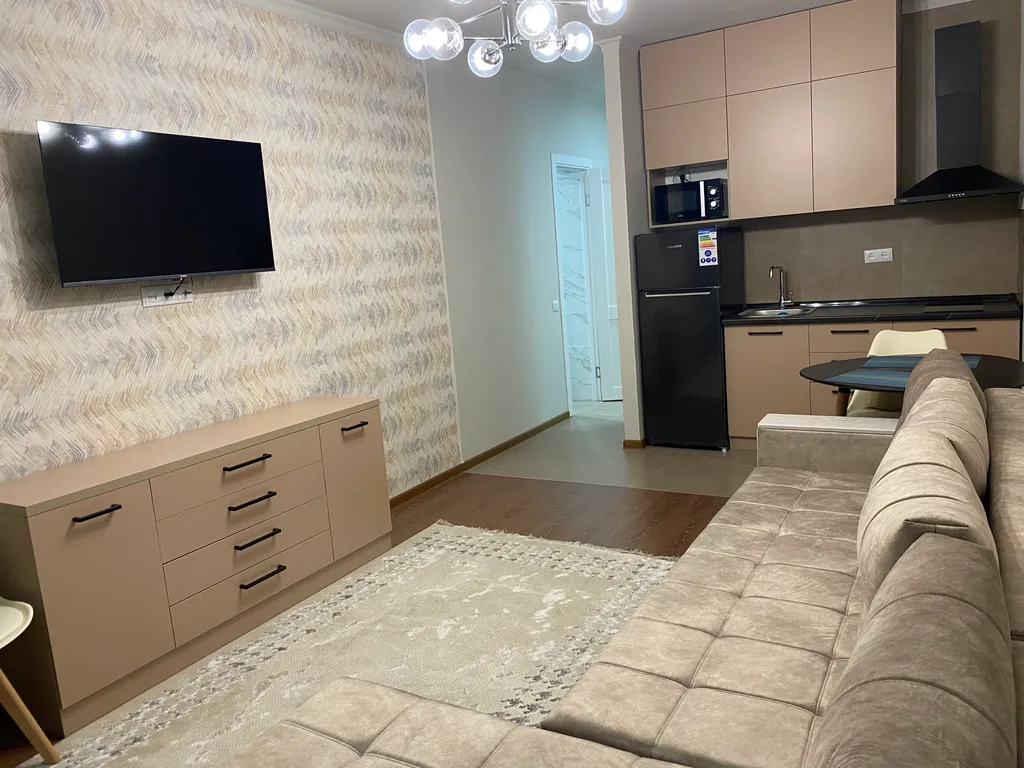 Квартира Уютная студия в ЖК Теремки — аренда посуточно в Алматы