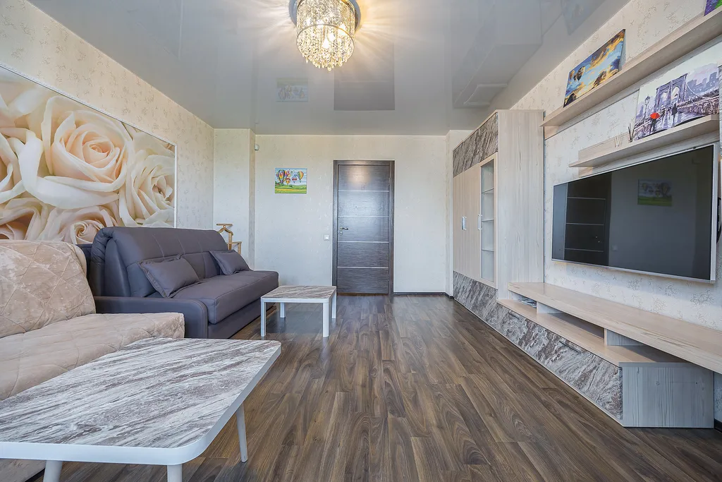 Трёхкомнатная квартира у аквапарка