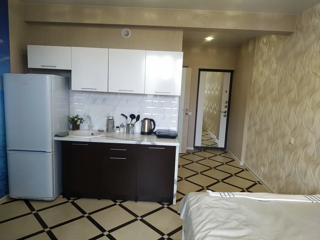 Чистая уютная студия с хорошим ремонтом