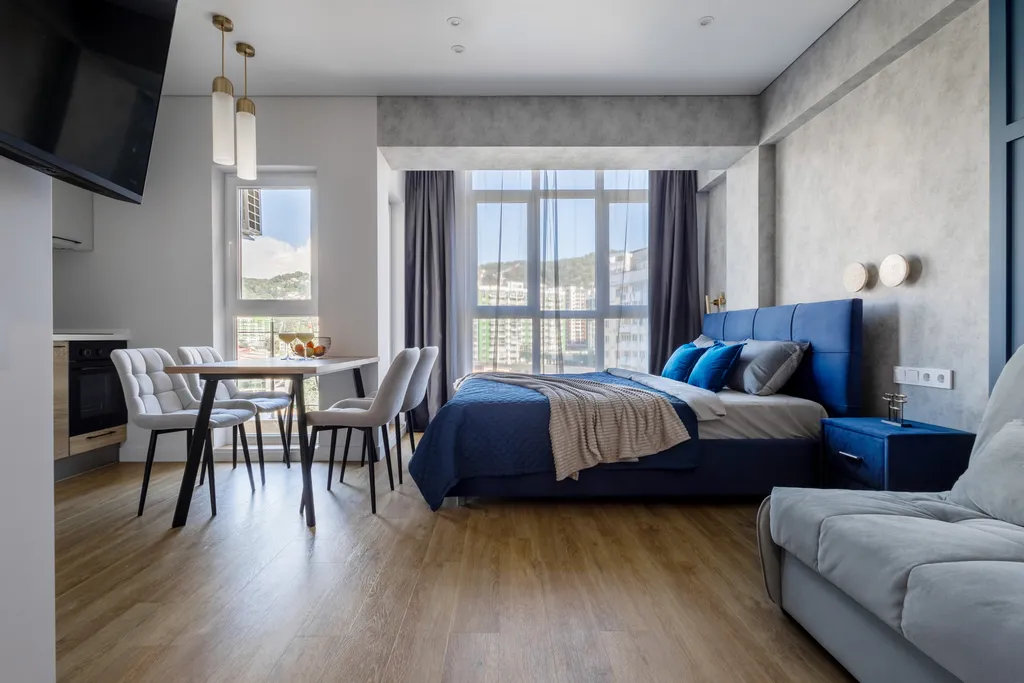 Дизайнерская студия для ценителей комфорта