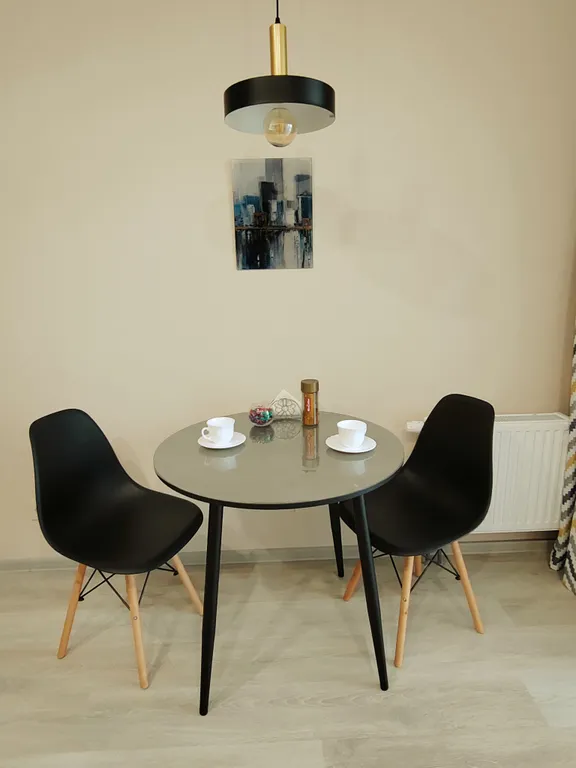 Панорамная квартира на верхнем этаже с видом на город