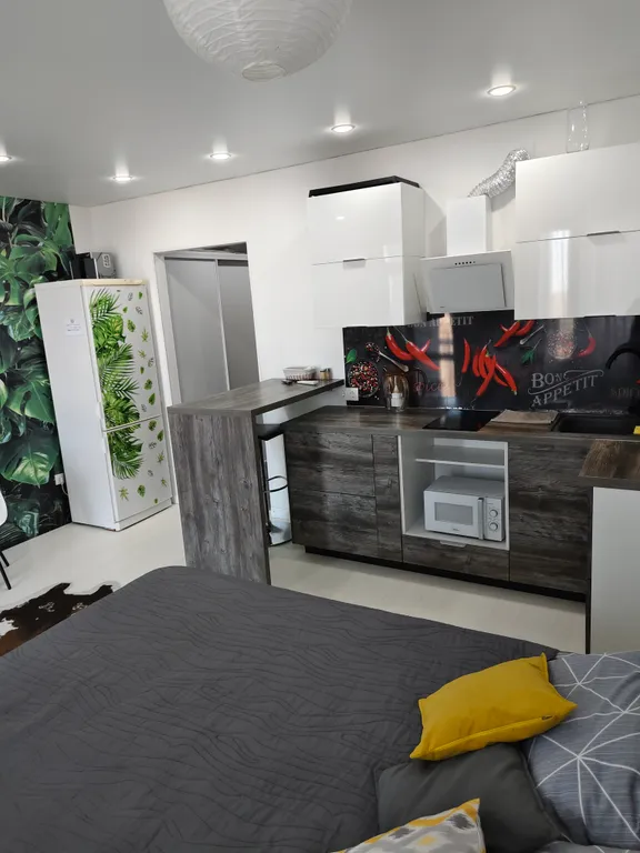 Квартира Уютная студия в районе Метелёво — Тюмень