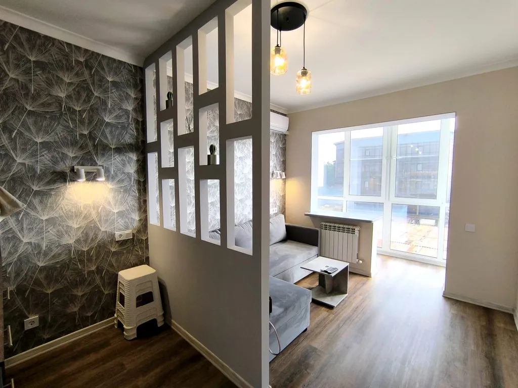 Квартира Квартира Новая видовая студия в 50 метрах до моря — Сочи