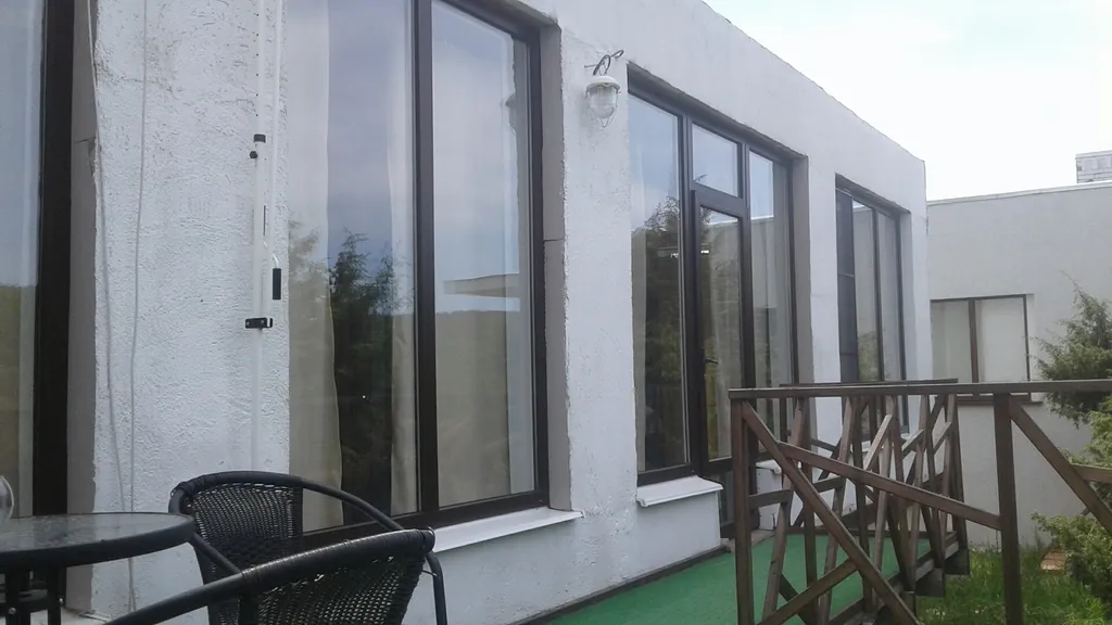 Дом на склоне с сауной