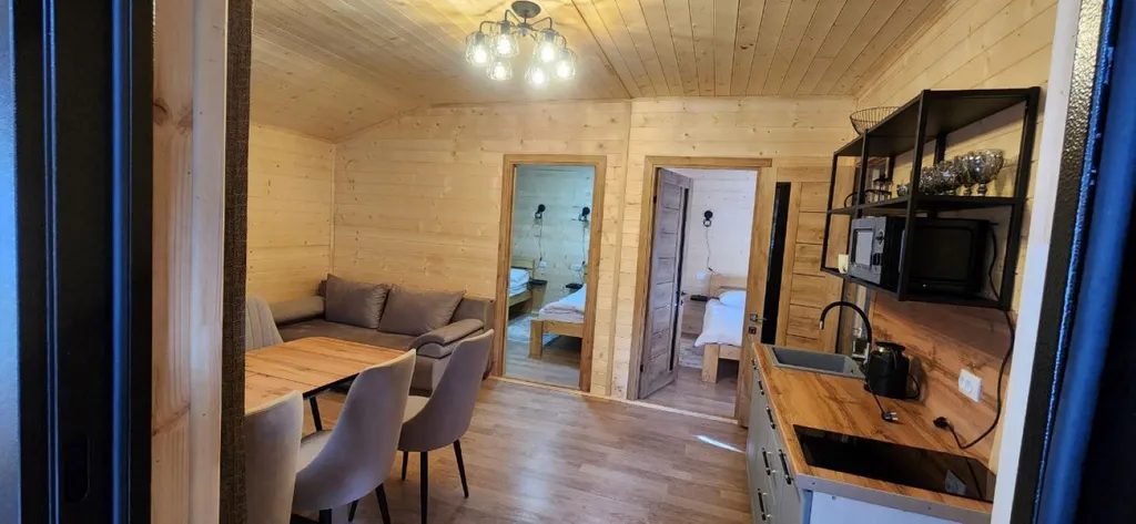 Коттедж Коттедж Уютное шале в окружении леса — Архыз