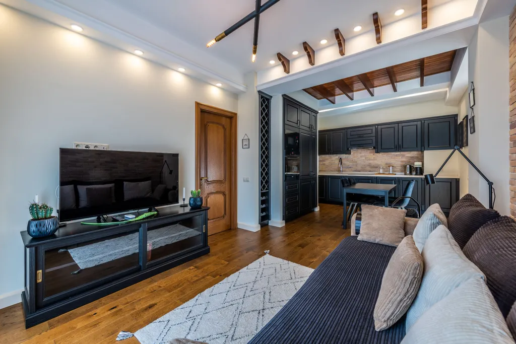 Апартамент с круговым балконом