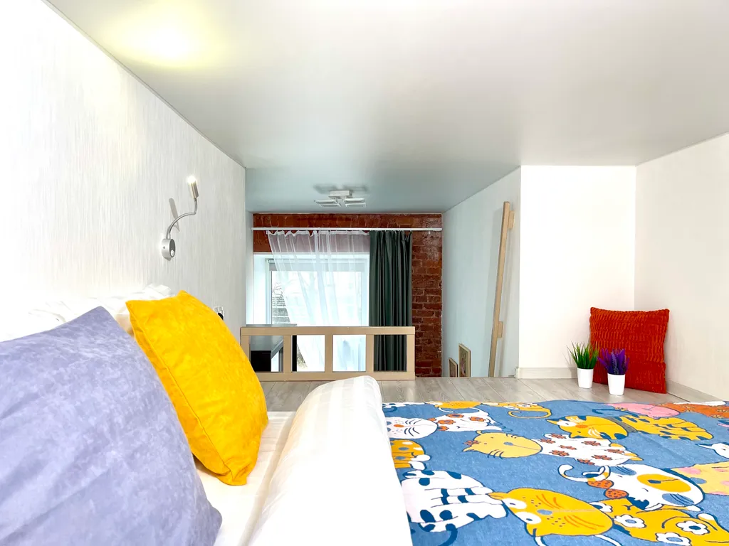 Квартира Квартира Двухуровневая студия в 3 минутах от метро Технологический институт — Санкт-Петербург