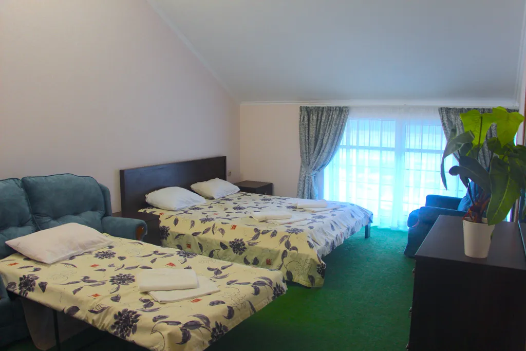 Семейный номер Эконом из двух комнат