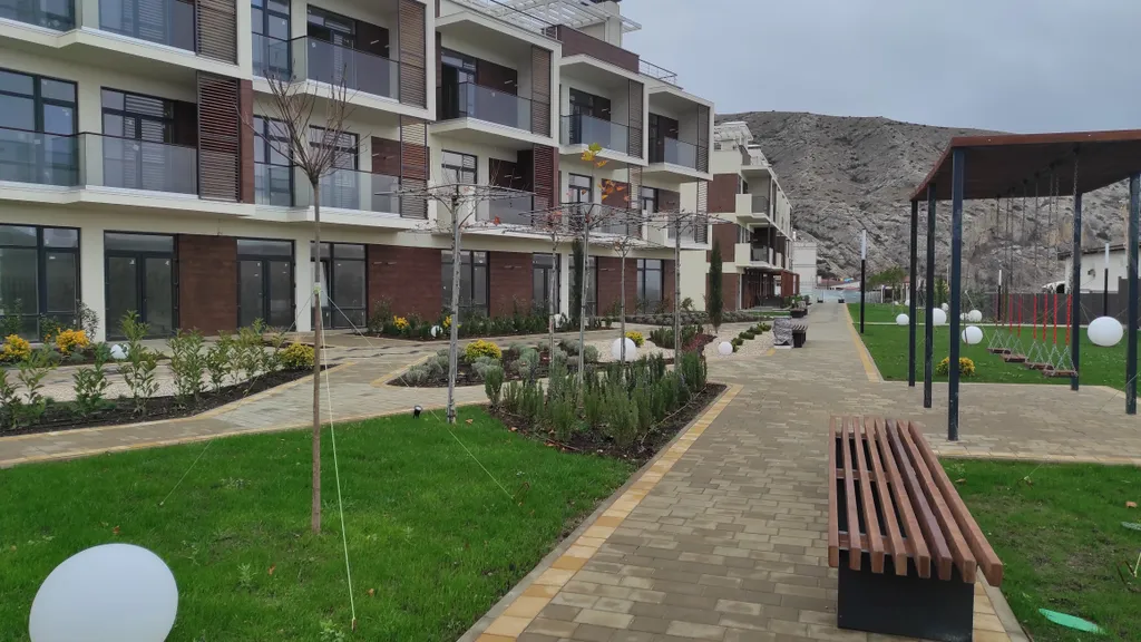 Апартаменты на первой береговой линии с шикарным видом на море