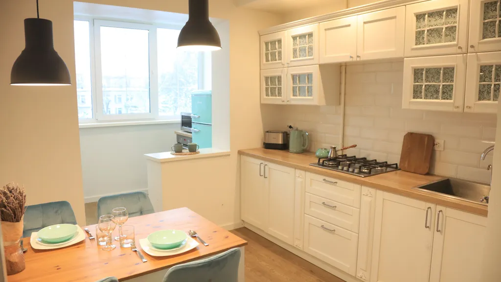 3-комнатная в скандинавском стиле возле ТЦ Корона