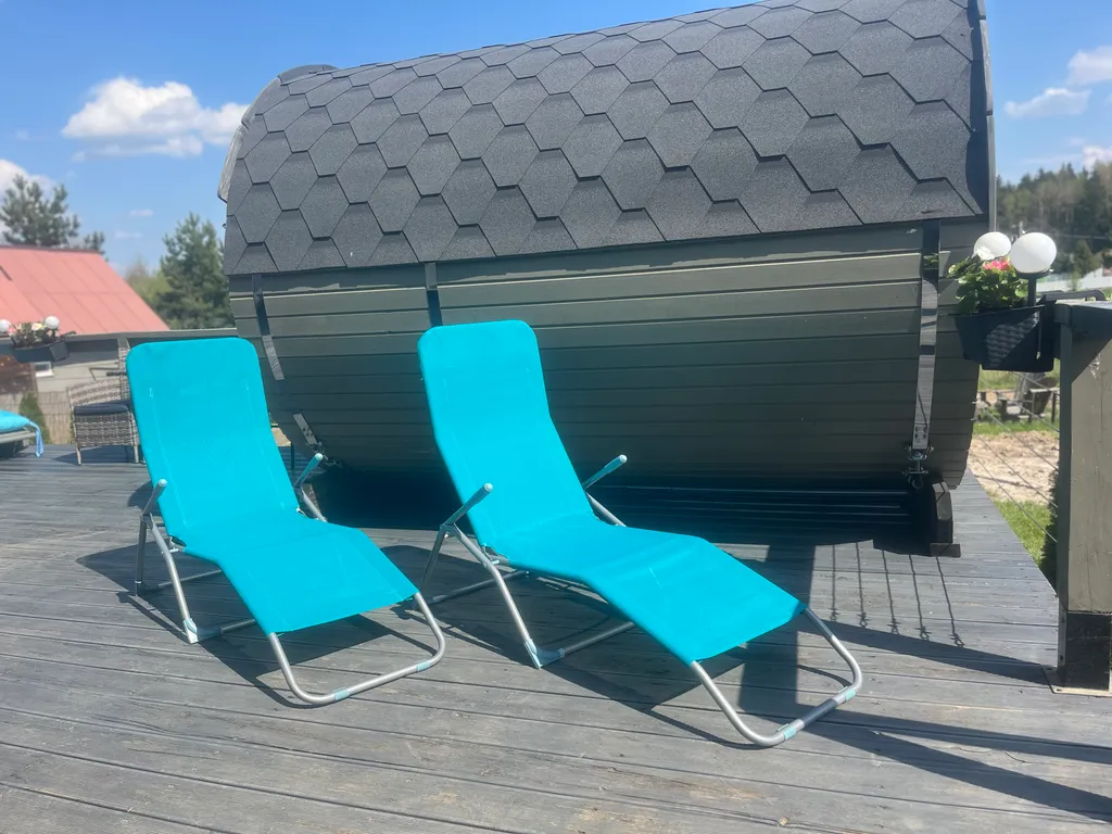 Бунгало Эко Premium из дерева с бассейном