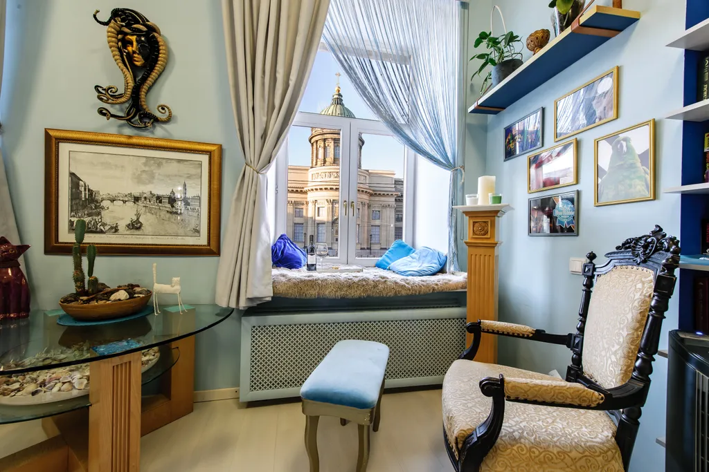 Квартира Эксклюзивная квартира с видом на Казанский Собор — Санкт-Петербург