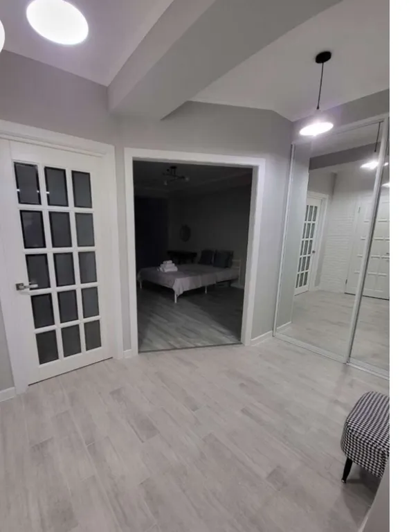 Уютная квартира в центре с видом на ночной город