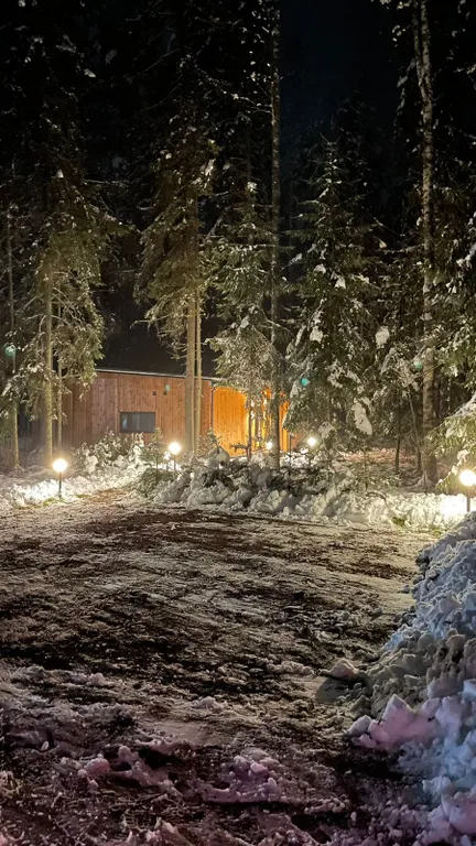 Коттедж Домик в лесу у озера для семейного отдыха — Турбаза Чайка