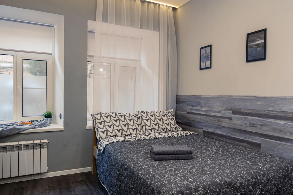 Квартира Квартира Уютная трехместная студия BombFlat на Фонтанке — Санкт-Петербург