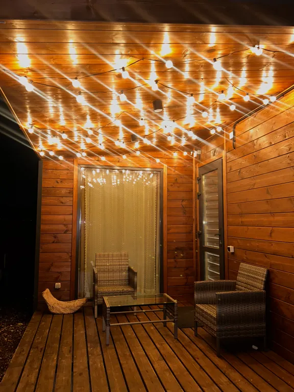 Трёхместный коттедж в тихом месте