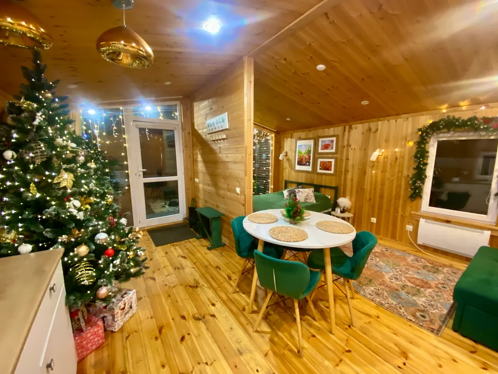 Домик с чаном и сауной