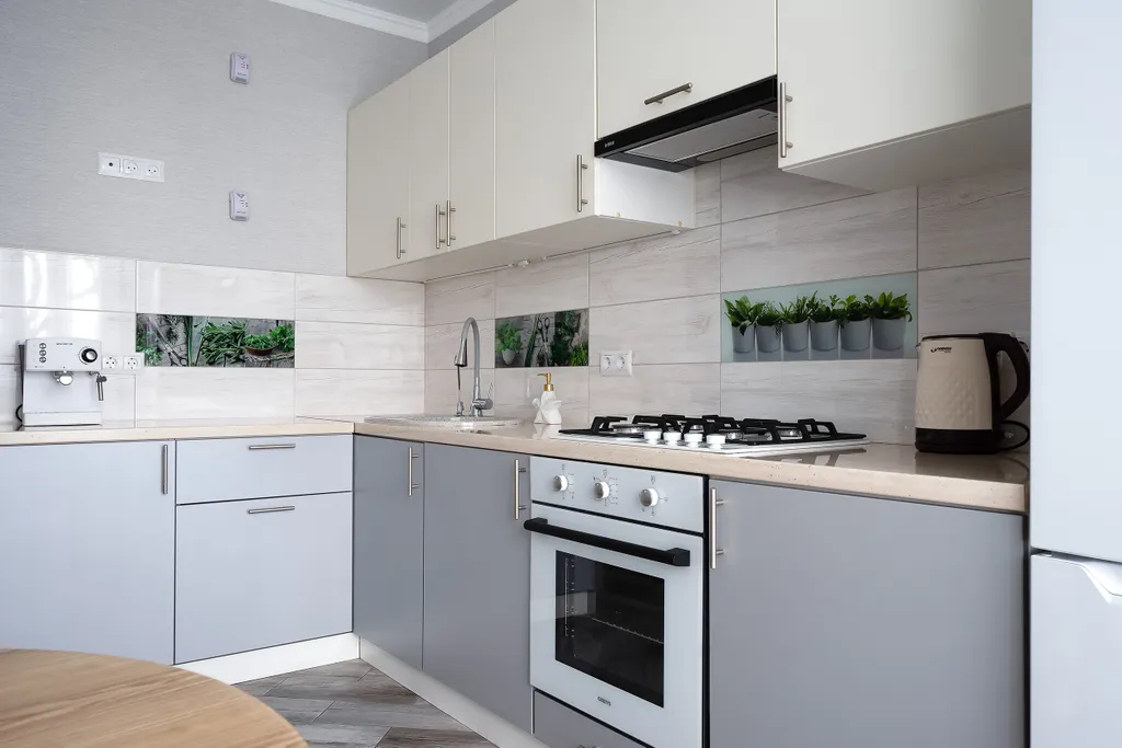 Квартира Уютна квартира Pavlov "Лазурь" с ванной и балконом — Калининград