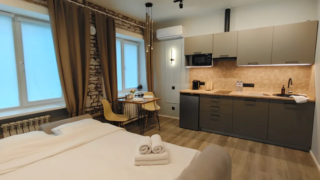 Квартира Уютная квартира-студия рядом с набережной — Ярославль