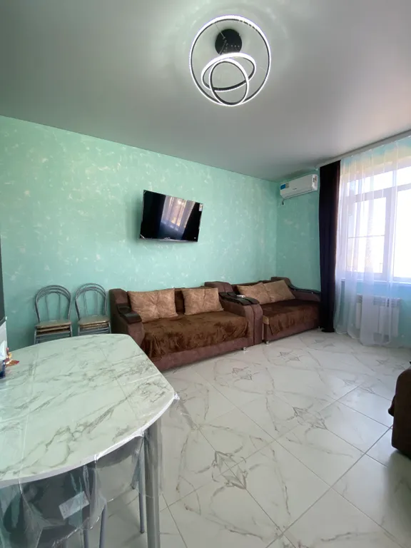 Квартира Апартаменты улучшенный номер Люкс с балконом с видом на море — Анапа