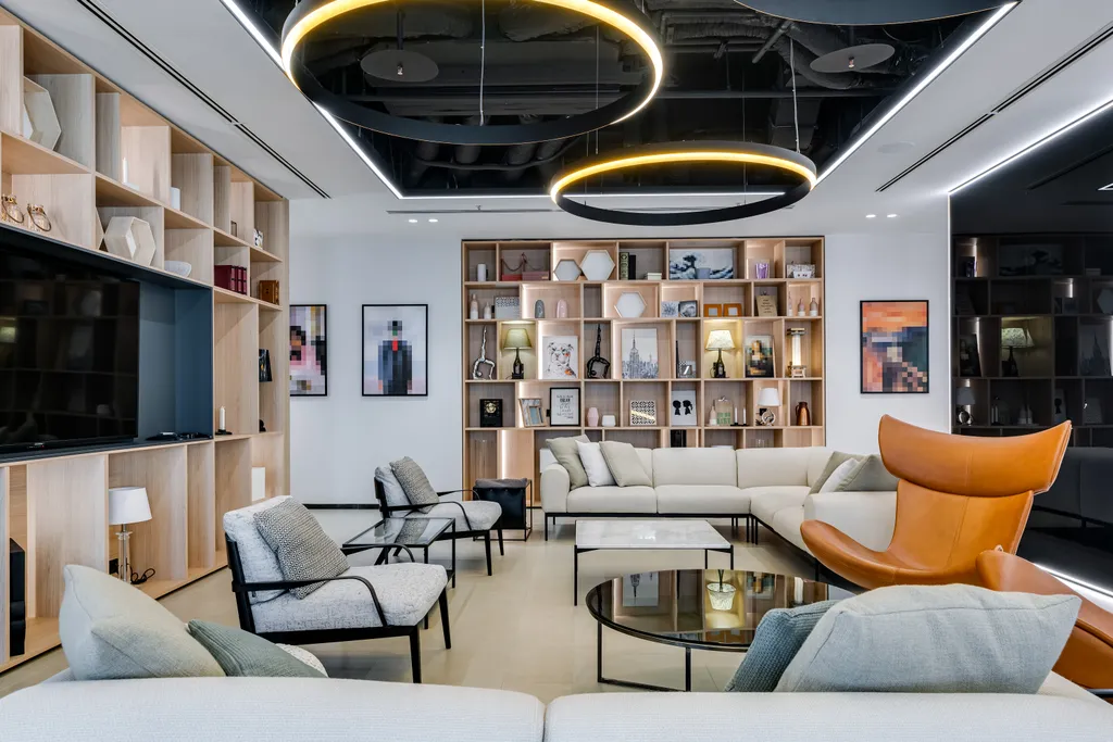 Квартира Квартира Апартамент Огни Острова с видом на Остров Мечты — Москва