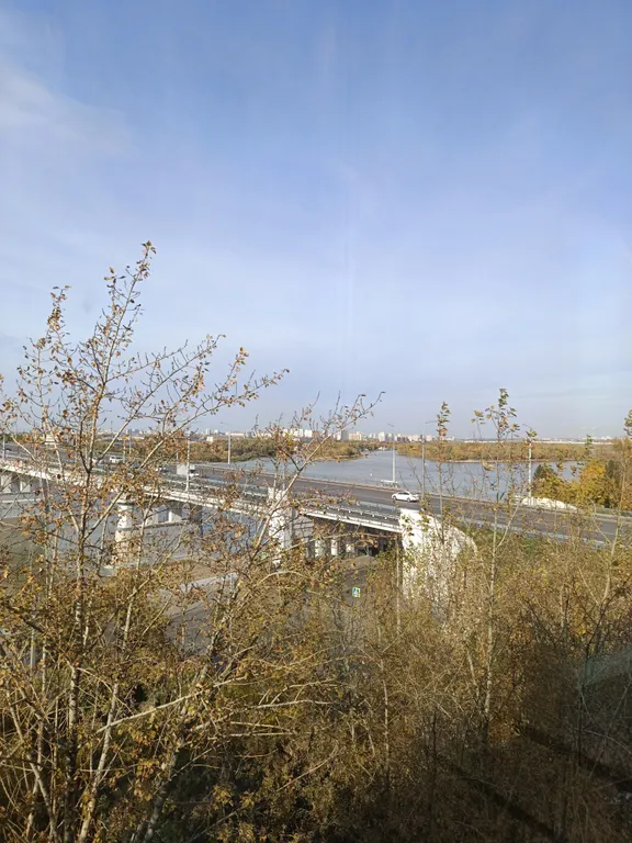 Квартира с видом на иртышскую набережную.