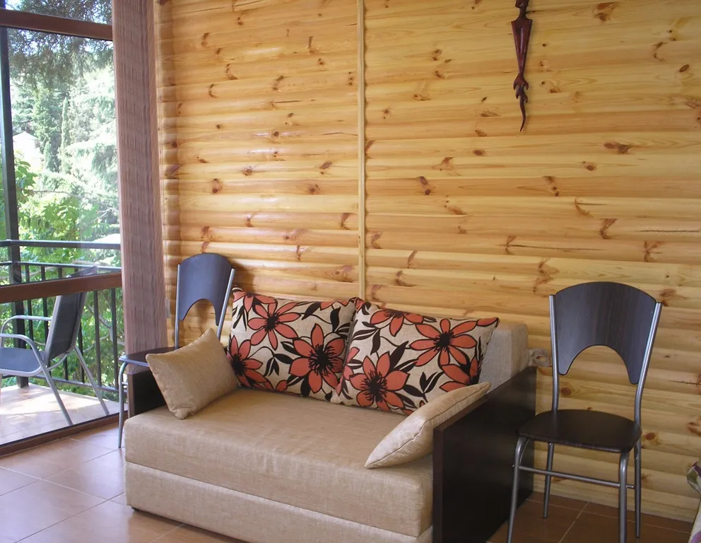 Студия с балконом и панорамными окнами