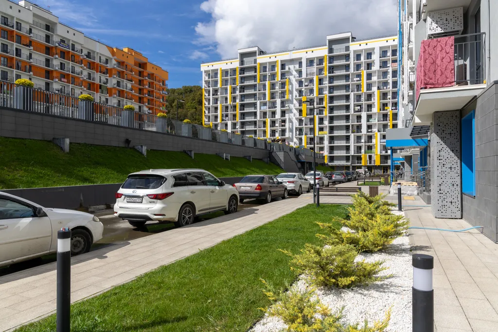 Квартира с видом на горы и немного на море