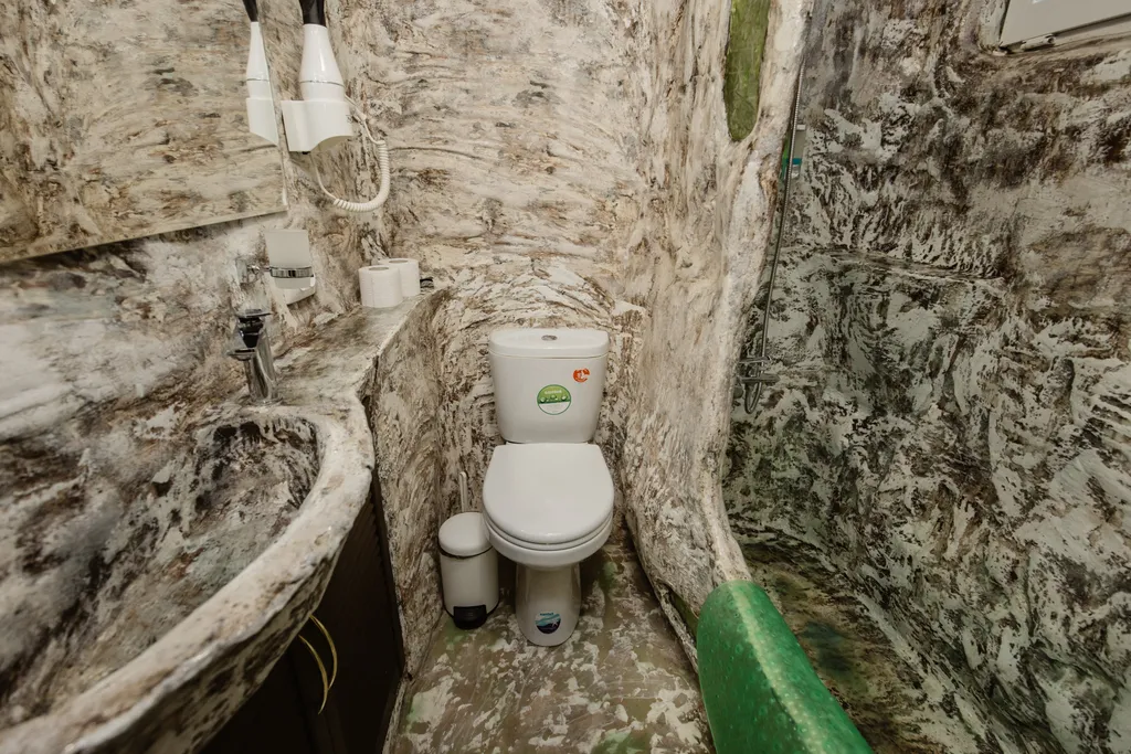 Студия Пещера 5  с парковкой и мангалом