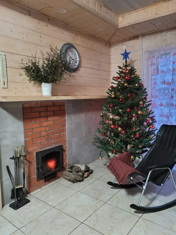 Уютный коттедж с баней на дровах