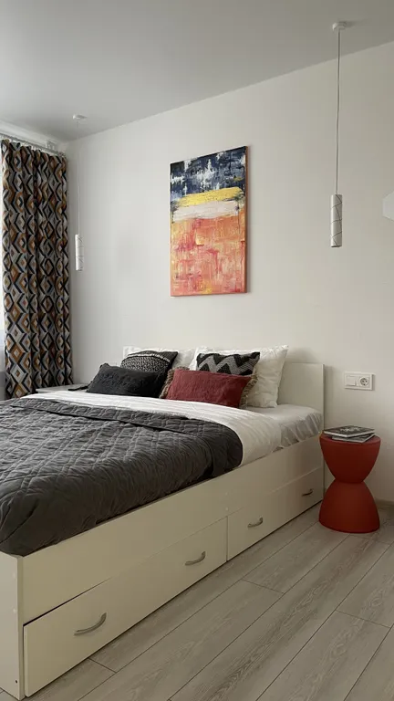 Светлая квартира рядом с парком (бесконтактный заезд)