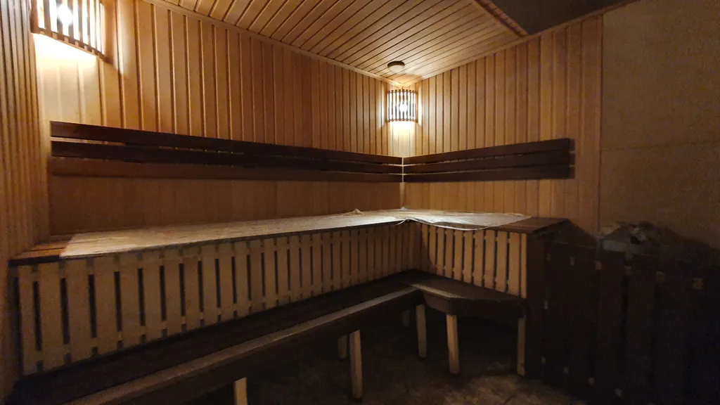 Дом в стиле шале, с сауной