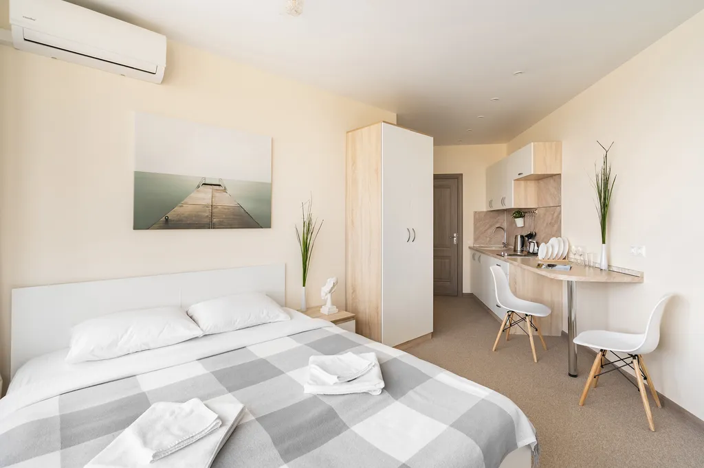 Видовые апартаменты Panorama с видом на Волгу