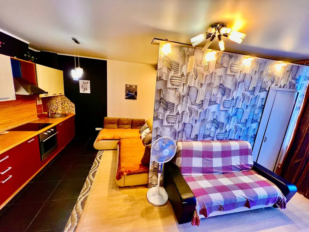 Квартира 1+ евро семейные апартаменты, центр, парковка, кафе, вояж, гудвин, развязка — Тюмень