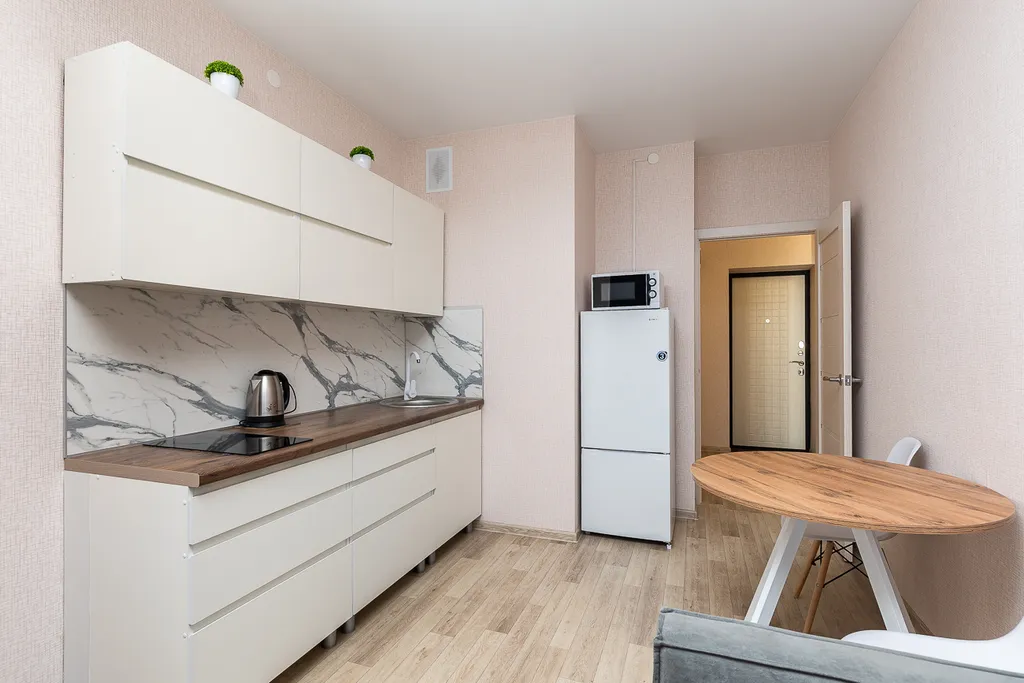 Уютная однокомнатная квартира со свежим ремонтом и видом на лес