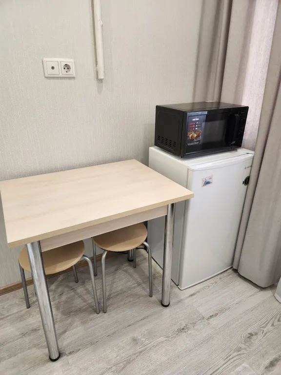 Студия с новым ремонтом