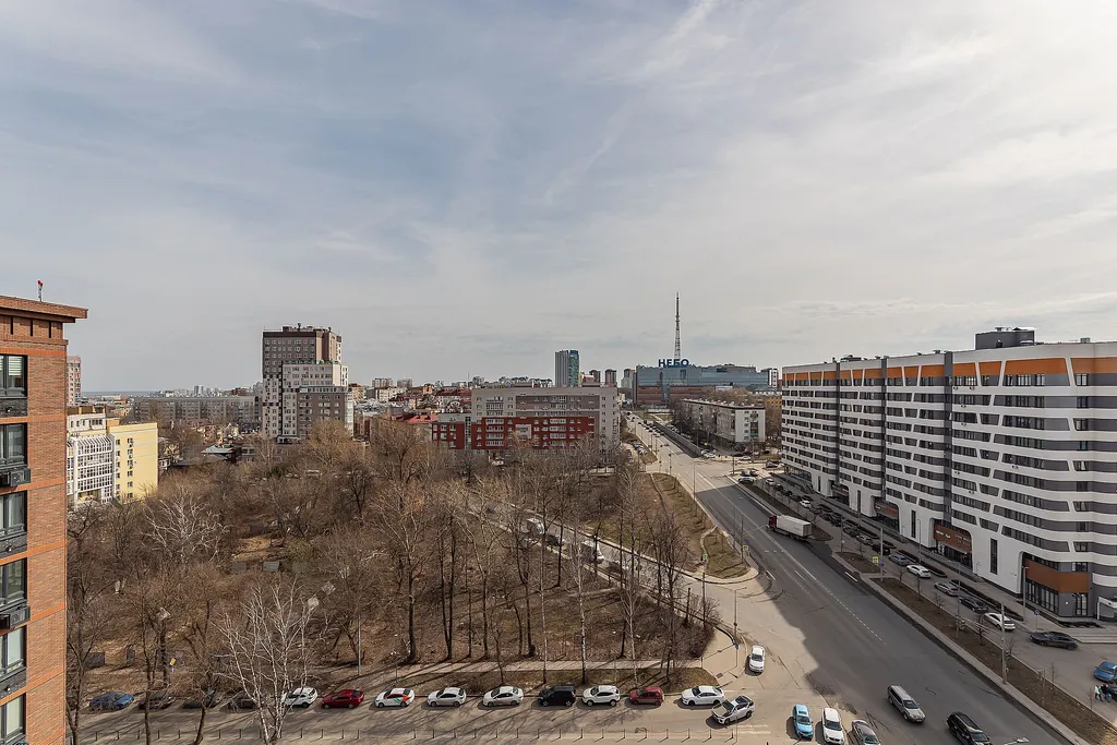 Квартира Квартира Большая студия в самом центре в апарт-отеле КМ Tower — Нижний Новгород