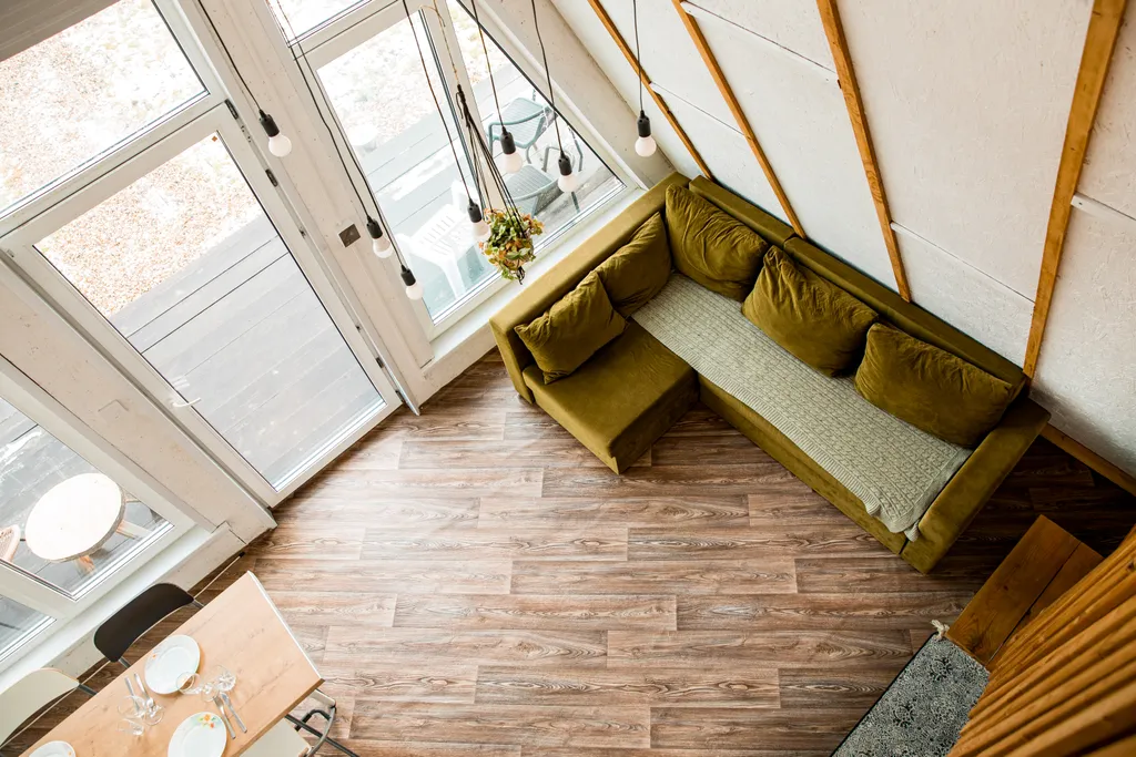 Дом с террасой и мангальной зоной для отдыха