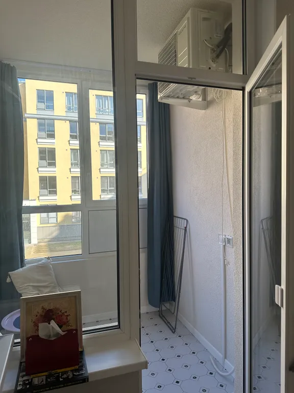 Квартира Квартира Студия с кондиционером у аэропорта Пулково — Шушары