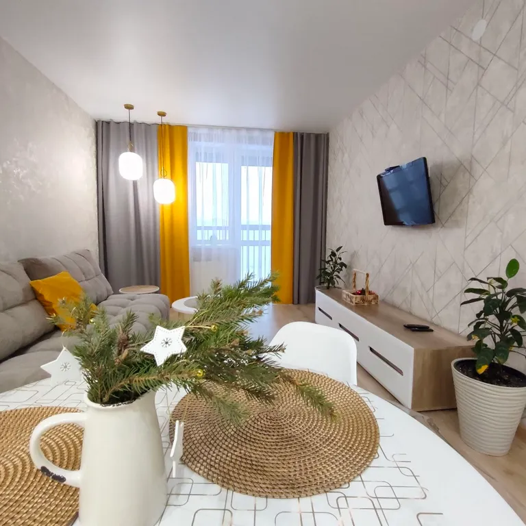 Евро 2-комнатная квартира в новом доме