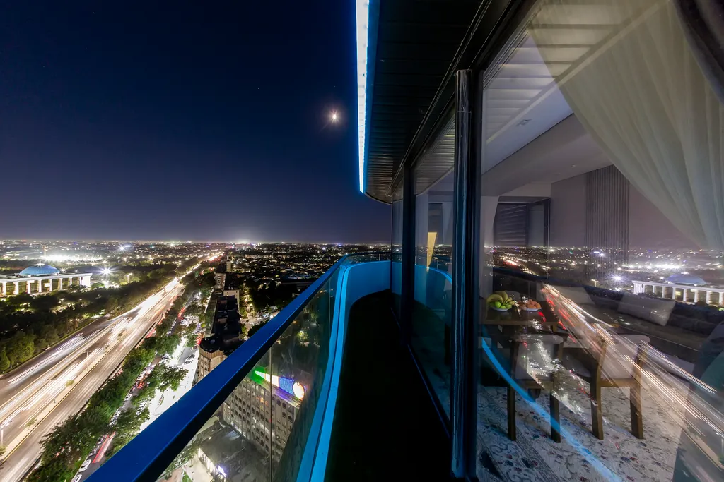NRG U Tower, квартира с панорамным видом на Tashkent city 25 этаж