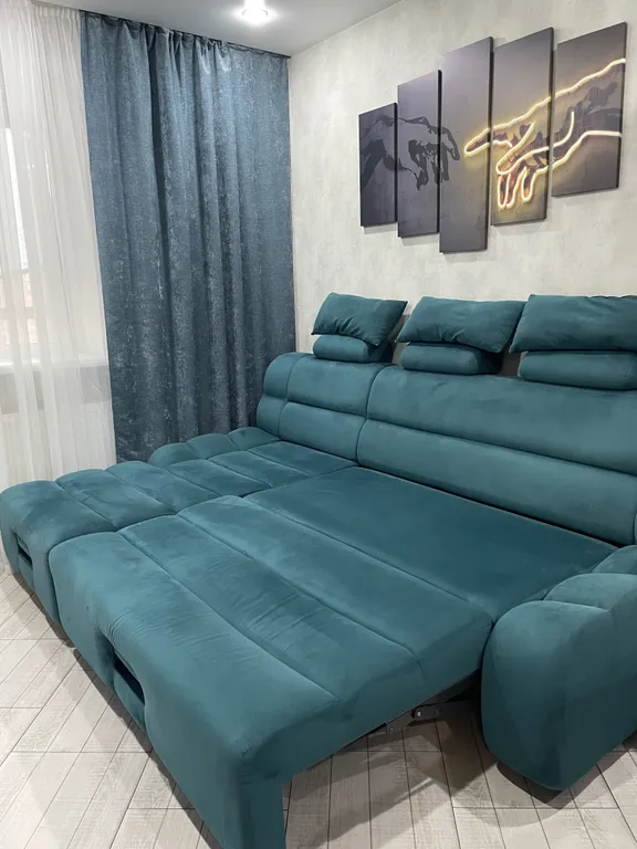 Просторная однокомнатная квартира- Вам понравится