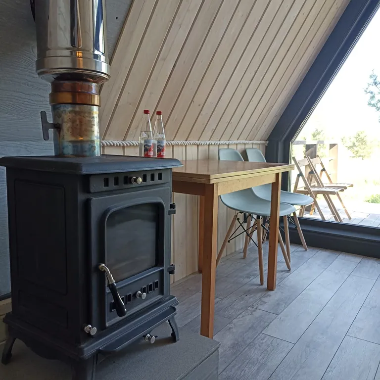 Новый домик с чаном, в тихом красивом месте