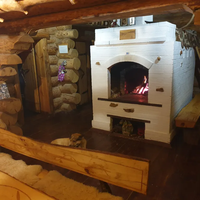 Дом в лесу у озера со всеми удобствами