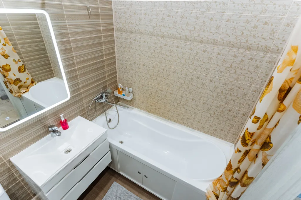 Просторная двушка с посудомоечной машиной