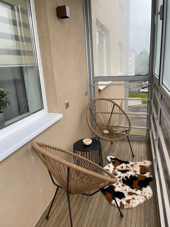 Уютная квартира с видом на озеро